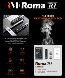 Roma –R1 羅馬 主機 通用 OXVA 小蠻牛 XLim pro 煙彈-蒸汽樂園電子煙