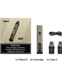 【小煙主機套裝】FITPOD X SLYEEK 3 斯萊克三代主機 | 通用 第一代的 Omario Slyeek / 第二代的 INVC Slyeek S 斯萊克空倉0.8/1.2